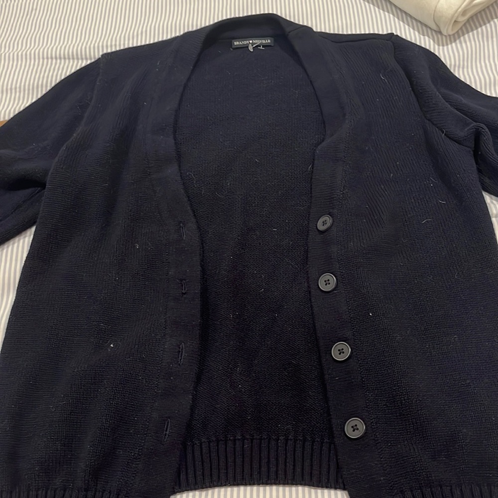 Dark blue Brandy Melville Cardigan!